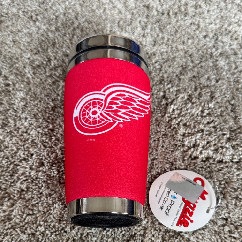 Red NHL Travel Mug